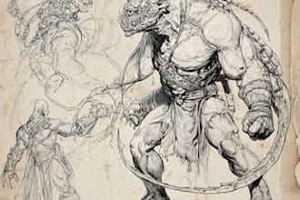 do fantasy art creatures and characters