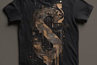 do awesome typography t shirt design for you