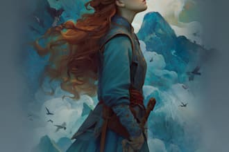 create an creative, book or ebook cover art
