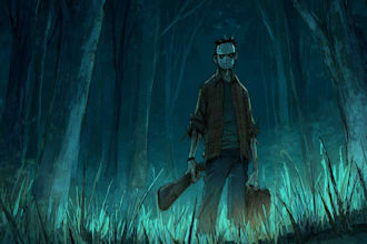 make a fantasy horror character art with amazing quality