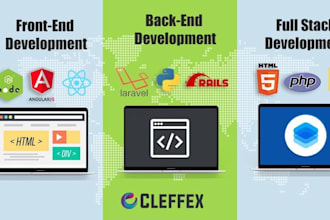 build website, website development, full stack developer, front end developer