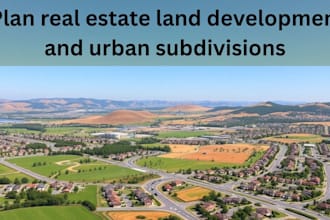 plan real estate land development and urban subdivisions