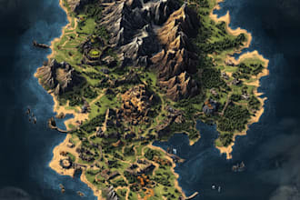 do map design fantasy map illustration map maker city map