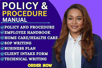 write home care policy and procedure manual with employee handbook