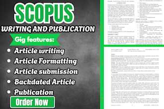 write and publish article in scopus writing, increase google scholar citations