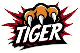 design realistic tiger claw logo for you with express delivery