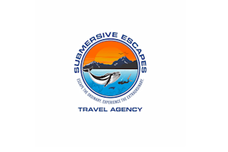 design creative luxury travel agency logo