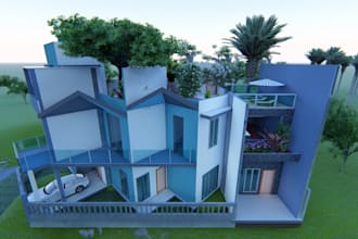 do fast architectural drawings, 3d modeling, floor plans