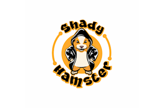 design high quality youtube logo for shady hamster