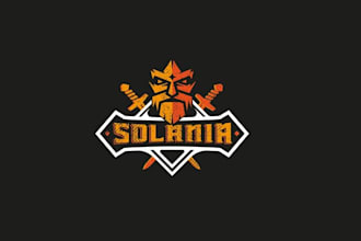 design sustainability playing game or e sports logo