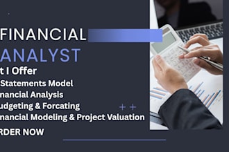 build excel financial models, forecasting, budgeting, and analysis reports