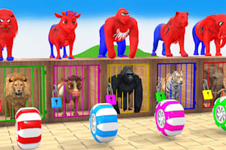 create high quality animation slide games