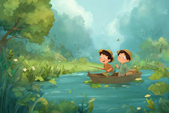 illustrate children book illustration, christian story book and christmas book