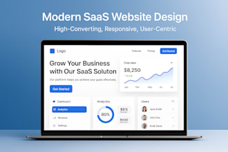 craft conversion focused saas web app, dashboard in figma