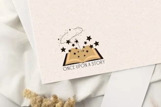 design a professional book logo for your publishing, library, or education brand