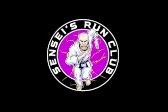 design unique sensei run club logo