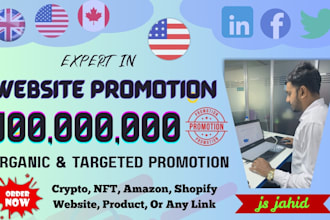 do promote website amazon nft crypto product by guest posting on social media