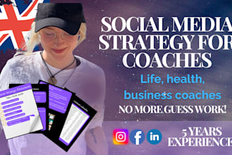 consult coaches on social media strategy and content