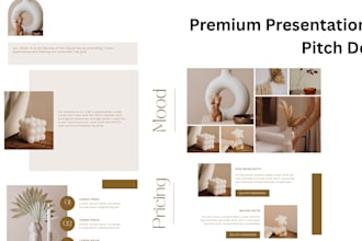 create a clean animated power point with animation