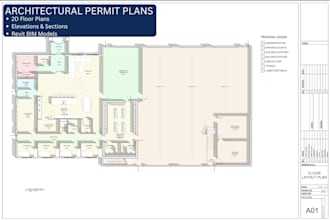do architectural drawings and permit plans