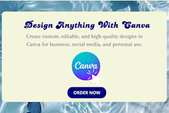 design or edit anything in canva