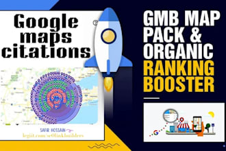 do 98k google map citations for local seo spain france USA india UK uae