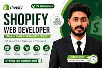 build a professional shopify website