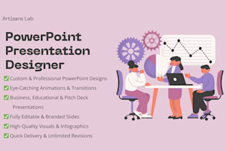 design business sales pitch deck PPT slides, marketing