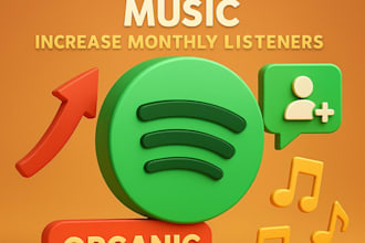 do spotify promotion grow spotify stream, monthly listener promotion