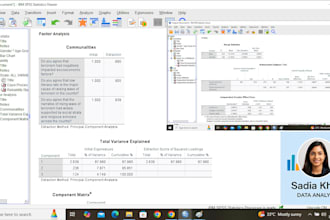 do professional data analysis in spss and jamovi