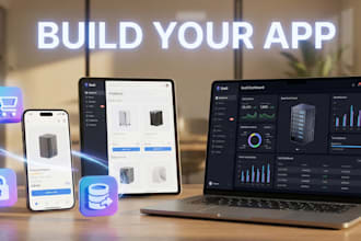 develop a custom flutter app for ios and android