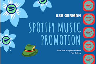 professionally german promote your music on spotify for real growth