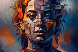 design cool abstract digital art