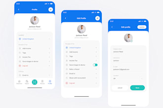 develop secure, professional tax filing and calculator app for ios and android