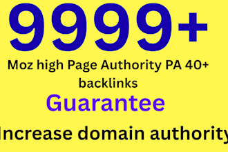 create  massive backlink package to boost your SEO