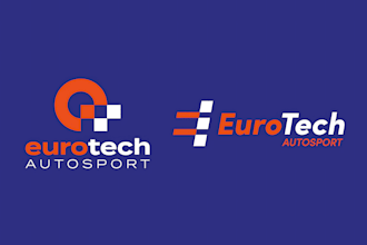 design modern motorsports, automobile, racing logo