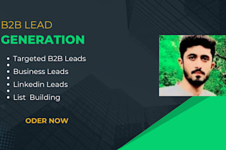 do b2b lead generation with verified business emails