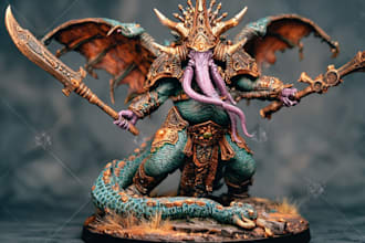 paint your warhammer 40k, sigmar and dnd miniatures