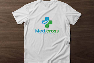 design medical, healthcare, dental and pharmacy logo
