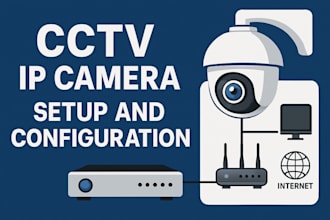 configure cctv IP camera system for remote access security