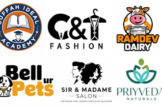 logo design for shopify, etsy, or amazon store