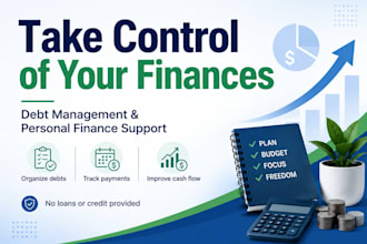 help you manage your debts and take control of your finances