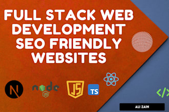 be your web developer for full stack website design