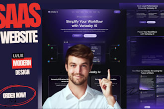 saas website saas landing page saas wordpress website startup website