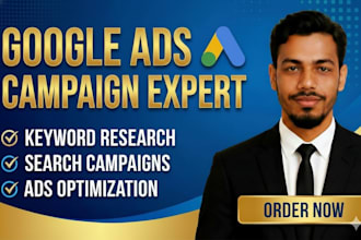 set up, manage and optimize your google ads campaigns as your SEM specialist