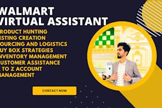 manage your walmart 2 step dropshipping and walmart wfs VA