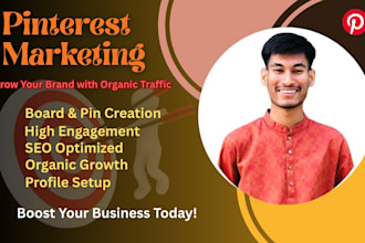 create pinterest pins and boards with SEO