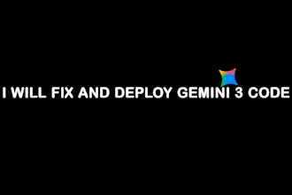 fix and deploy your gemini 3 code