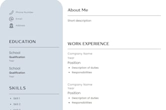 write or format your CV or resume in english, german or hungarian