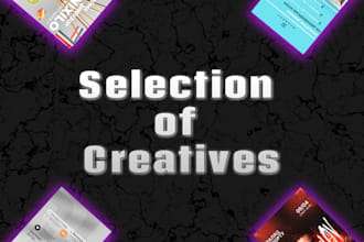 design ad creative, posts, and banner ads for you
